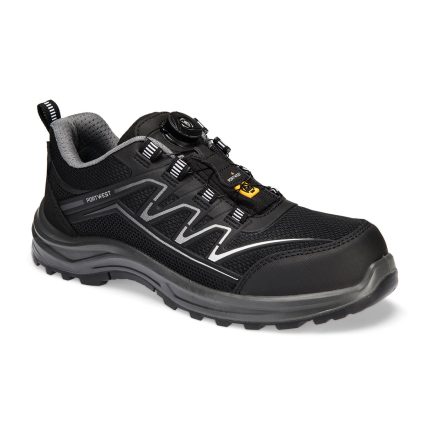 Kompozit KPU Mesh Trainer S1PS ESD SR FO - Fekete/Szürke