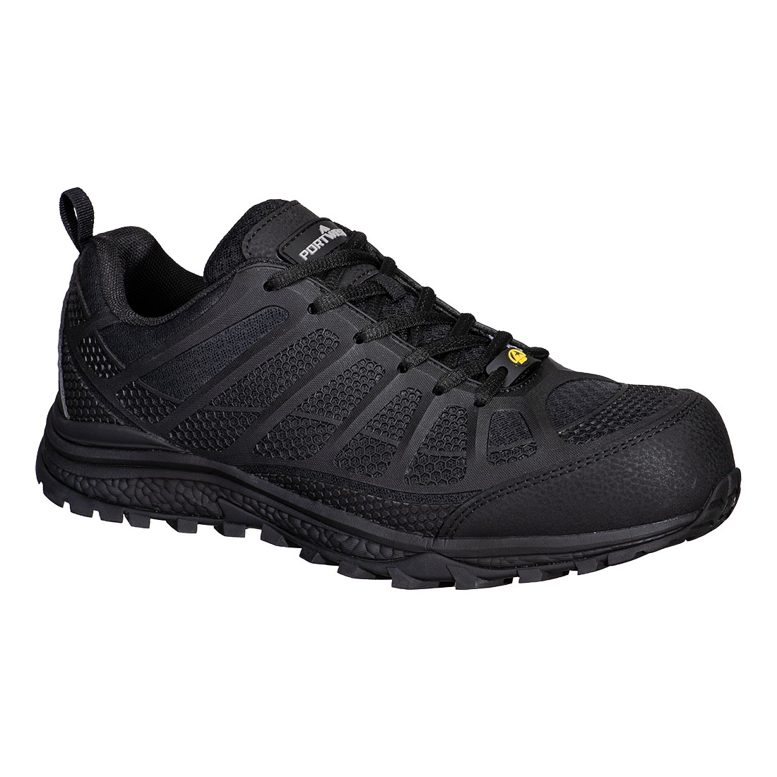 Kompozit Textil Trainer S1 ESD SR FO - Fekete Kompozit Textil Trainer S1 ESD SR FO - Fekete - Image 1