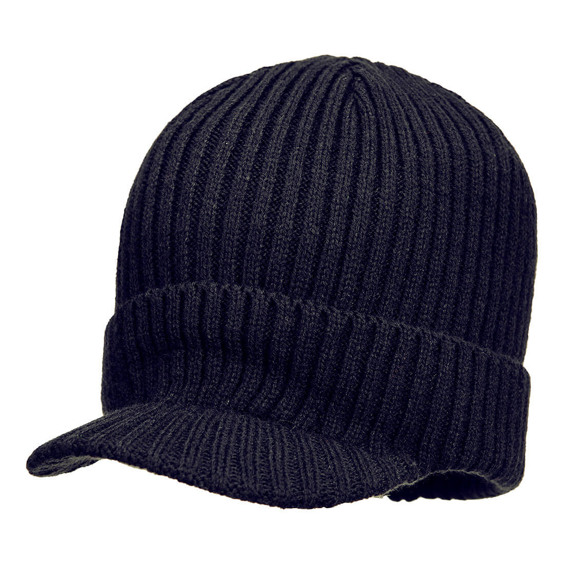 Beanie sapka csúcsos silddel - Navy Beanie sapka csúcsos silddel - Navy - Image 1