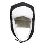 Sherpa bélelt Trapper sapka - Fekete