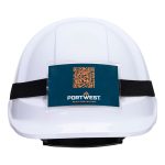 Universal Helmet Badge Holder - Fekete