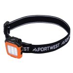 USB-ről tölthető többfunkciós LED-es lámpa - Narancs/Fekete