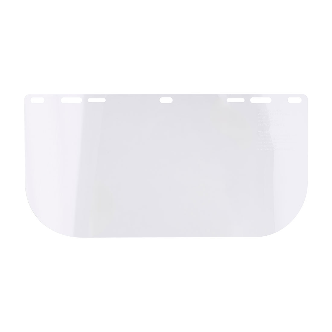 PC Clear Flat Visor - Víztiszta PC Clear Flat Visor - Víztiszta - Image 1