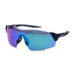 Sporty Shield Safety Glasses - Kék tükör
