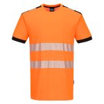 PW3 Hi-Vis T-Shirt  S/S - Narancs/Fekete