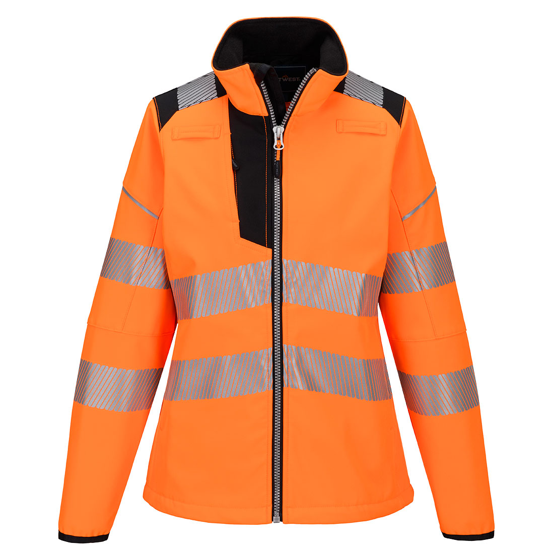 PW3 Hi-Vis női Softshell - Narancs/Fekete PW3 Hi-Vis női Softshell - Narancs/Fekete - Image 1