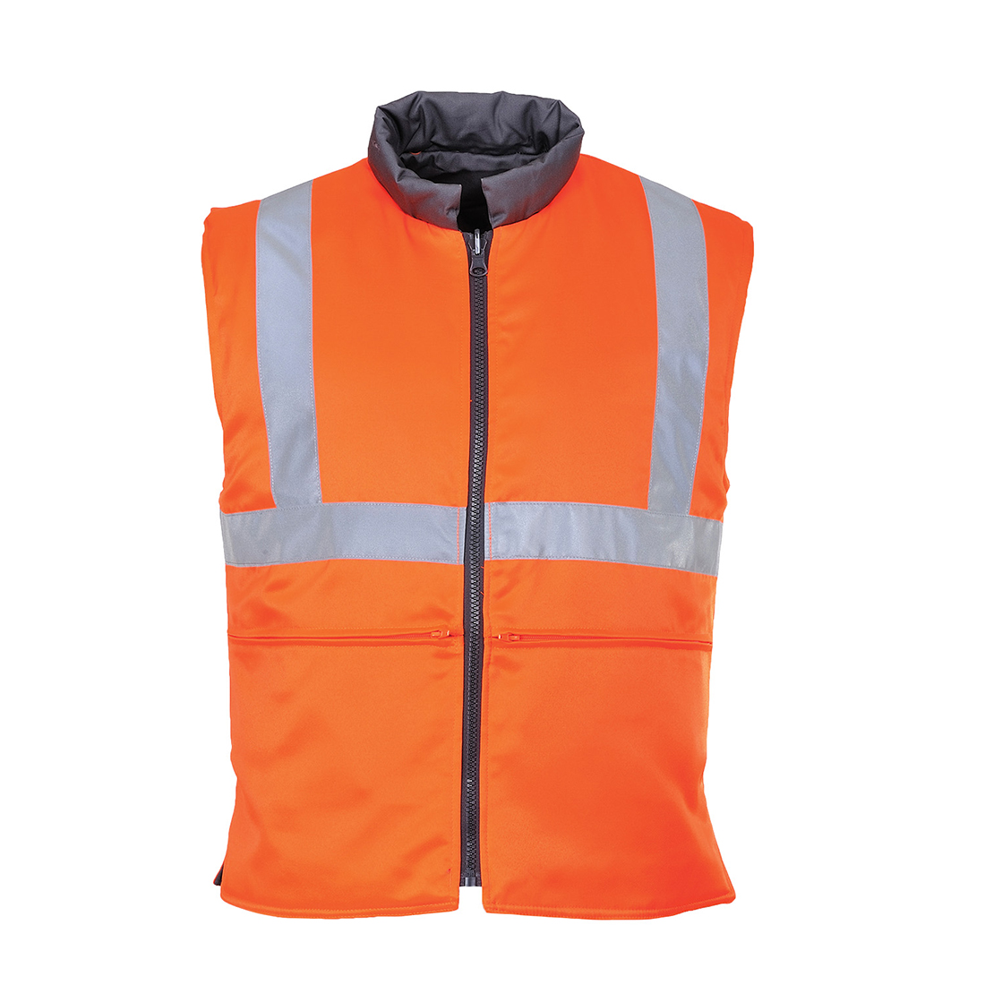 Hi-Vis kifordítható mellény - Narancs Hi-Vis kifordítható mellény - Narancs - Image 1