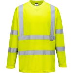 Hi-Vis hosszú ujjú póló - Sárga