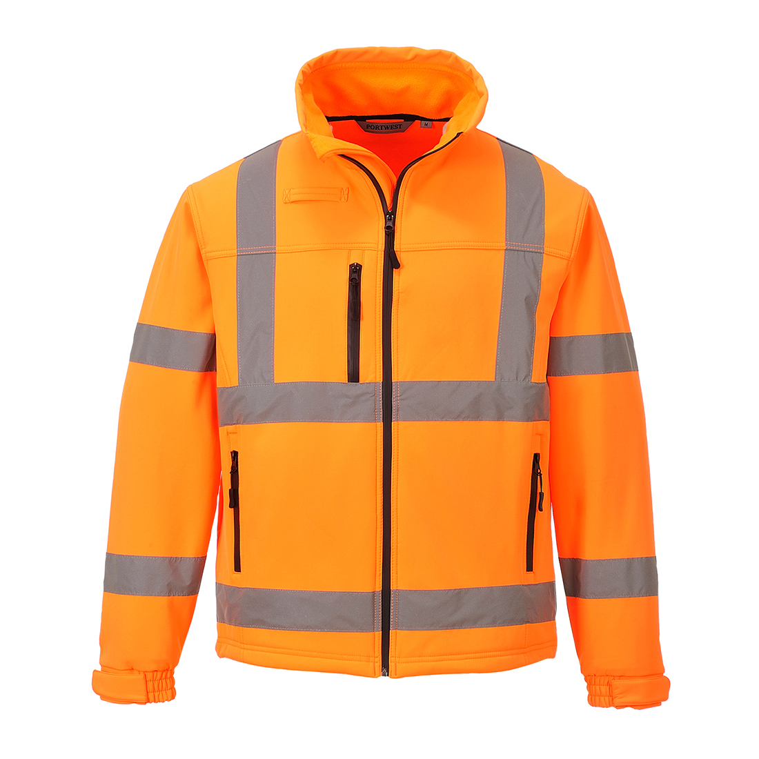 Jól láthatósági Softshell dzseki (3L) - Narancs Jól láthatósági Softshell dzseki (3L) - Narancs - Image 1