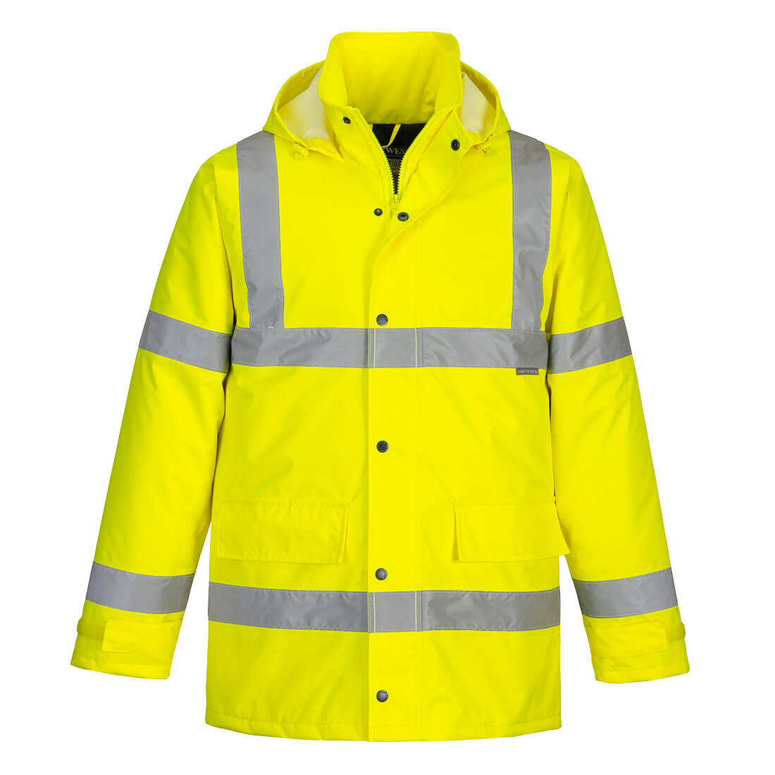 Hi-Vis Traffic kabát - Sárga Hi-Vis Traffic kabát - Sárga - Image 1