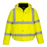 Hi-Vis bomber dzseki - Sárga