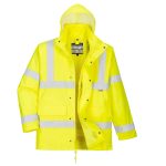 Hi-Vis 4 az 1-ben Traffic kabát - Sárga