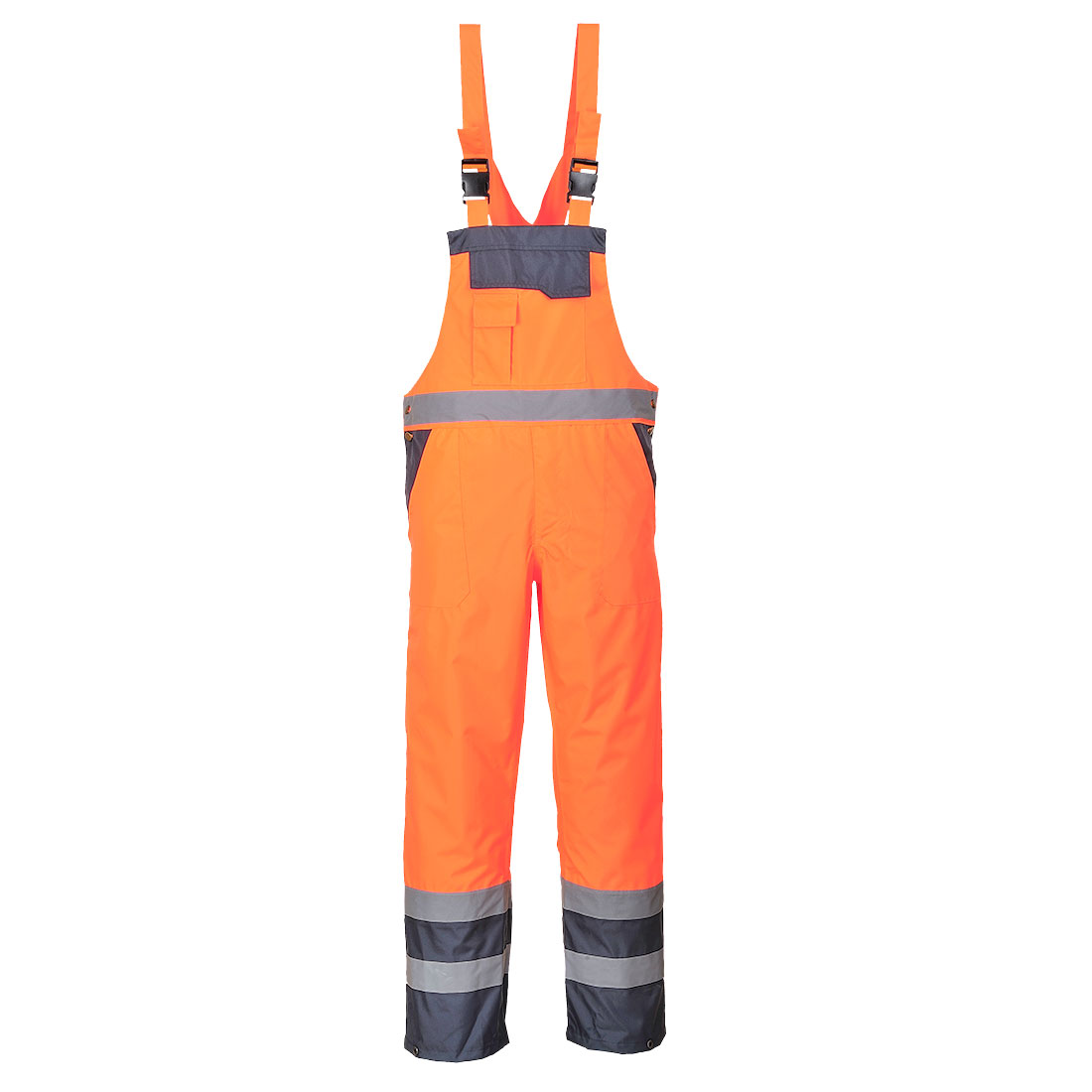 Kontraszt kantáros nadrág - Narancs/Navy Kontraszt kantáros nadrág - Narancs/Navy - Image 1