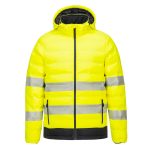 Hi-Vis Ultrasonic fűthető dzseki - Sárga/Fekete