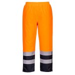 Hi-Vis lélegző nadrág - Narancs/Navy
