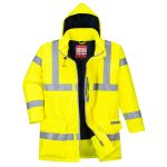 Bizflame Rain Hi-Vis antisztatikus FR kabát - Sárga