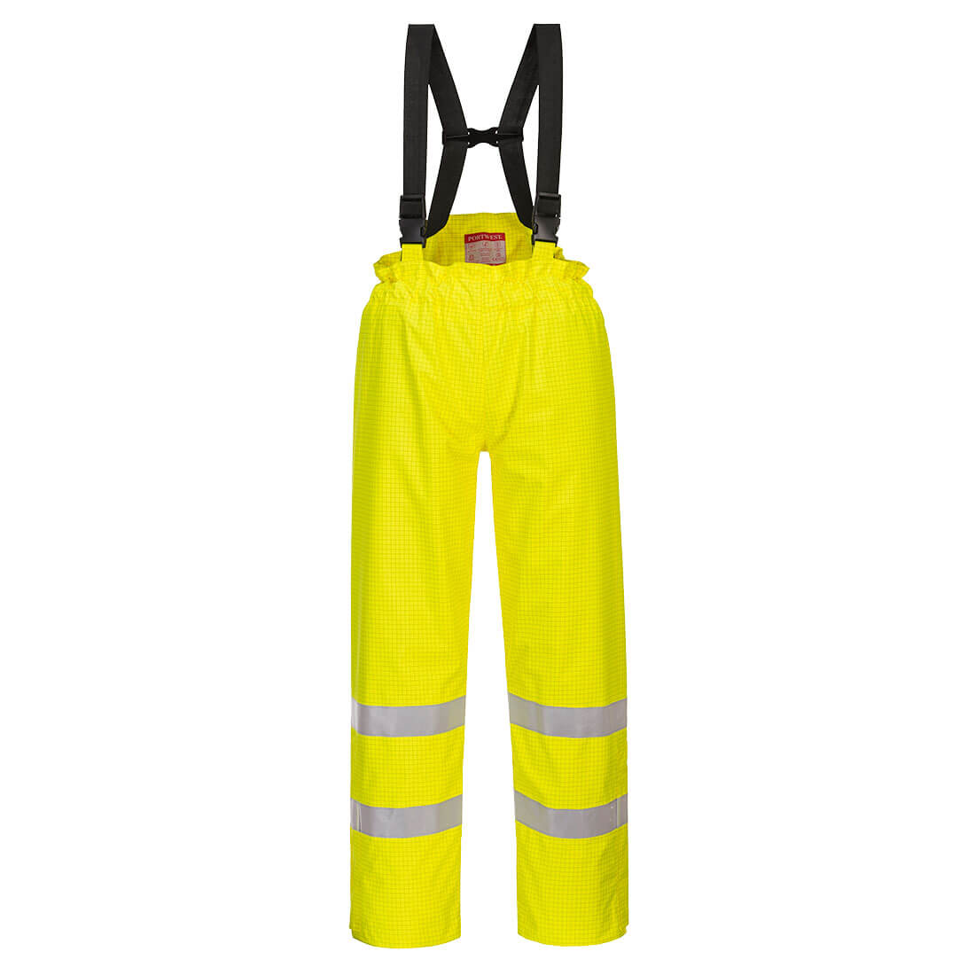 Bizflame Rain bélelt- Hi-Vis antisztatikus FR nadrág - Sárga Bizflame Rain bélelt- Hi-Vis antisztatikus FR nadrág - Sárga - Image 1