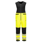 PW3 Hi-Vis esőálló overál (3L) - Sárga/Fekete