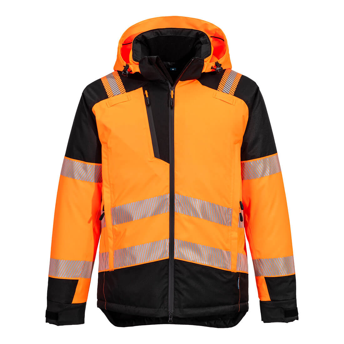 PW3 Hi-Vis télikabát - Narancs/Fekete PW3 Hi-Vis télikabát - Narancs/Fekete - Image 1