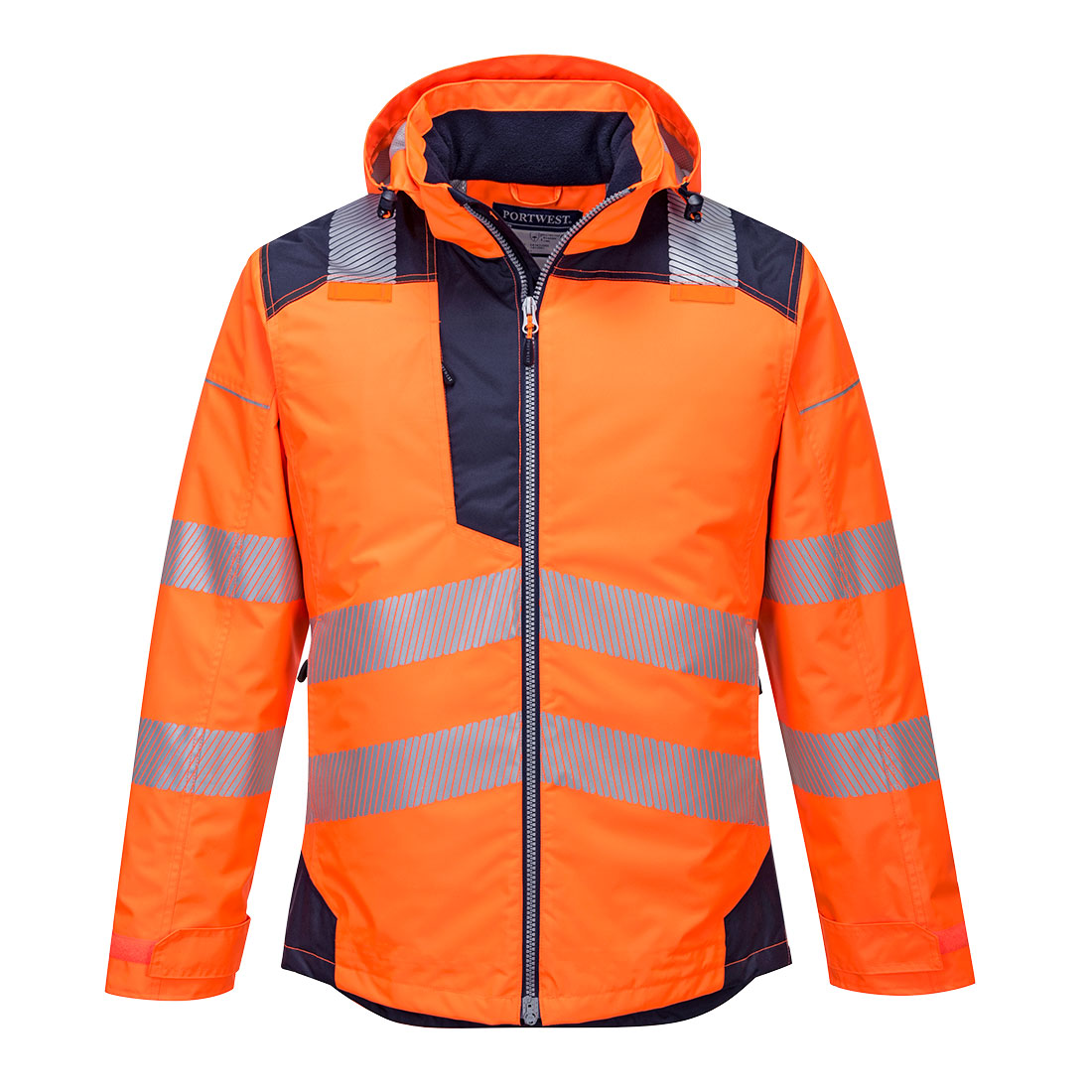 PW3 Hi-Vis télikabát - Narancs/Navy PW3 Hi-Vis télikabát - Narancs/Navy - Image 1
