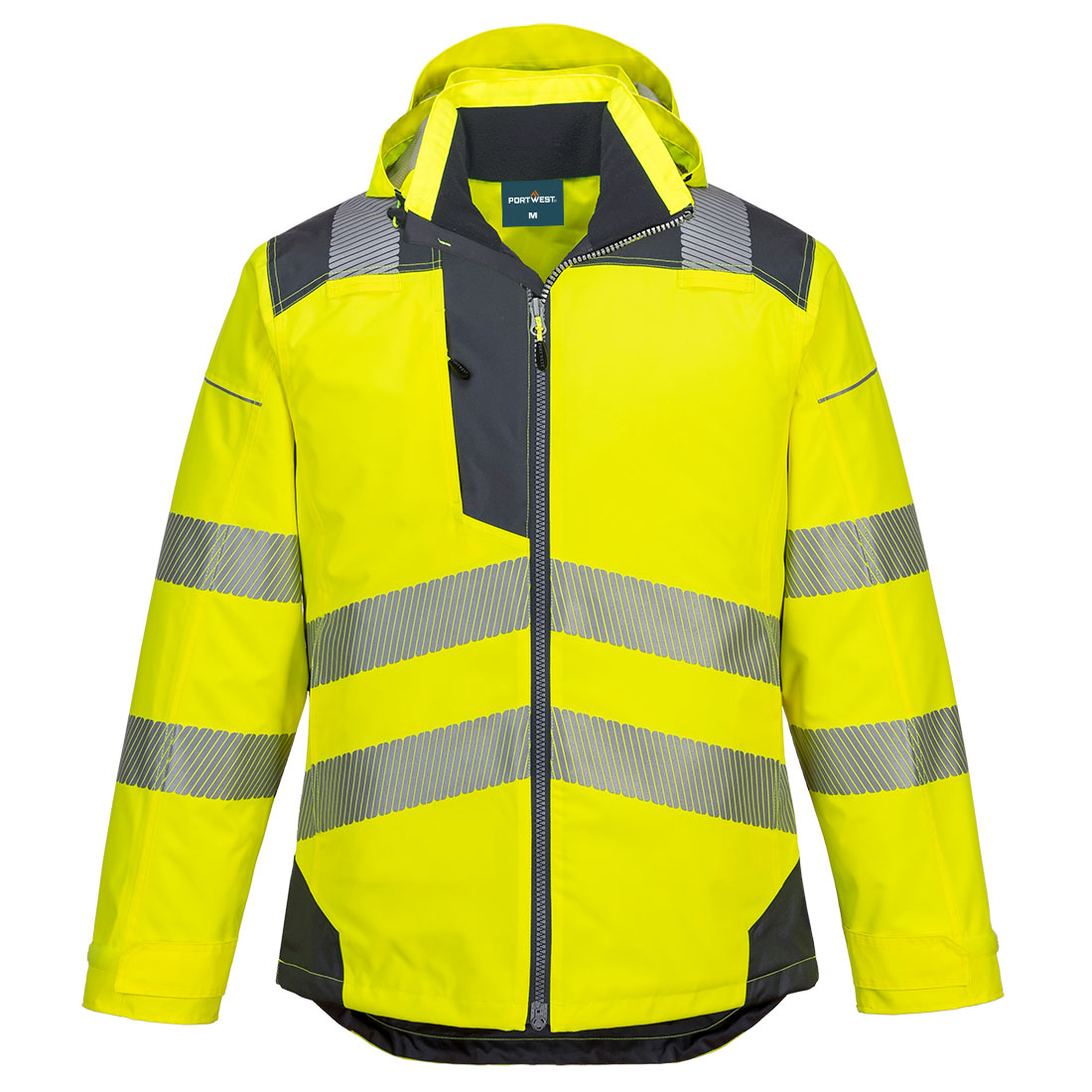 PW3 Hi-Vis télikabát - Sárga/Szürke PW3 Hi-Vis télikabát - Sárga/Szürke - Image 1