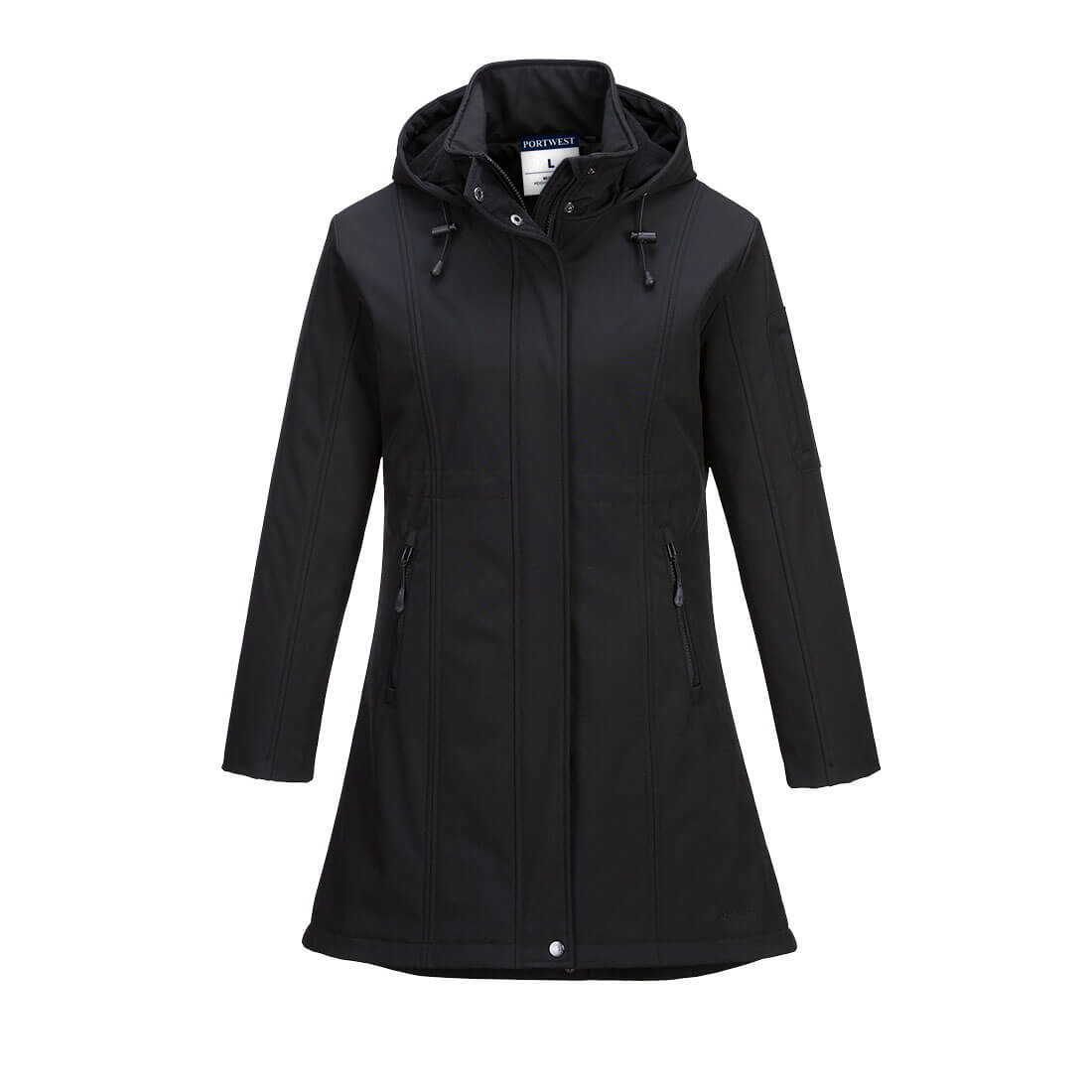 Carla Softshell kabát (3L) - Fekete Carla Softshell kabát (3L) - Fekete - Image 1