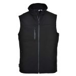 Softshell Mellény (3L) - Fekete