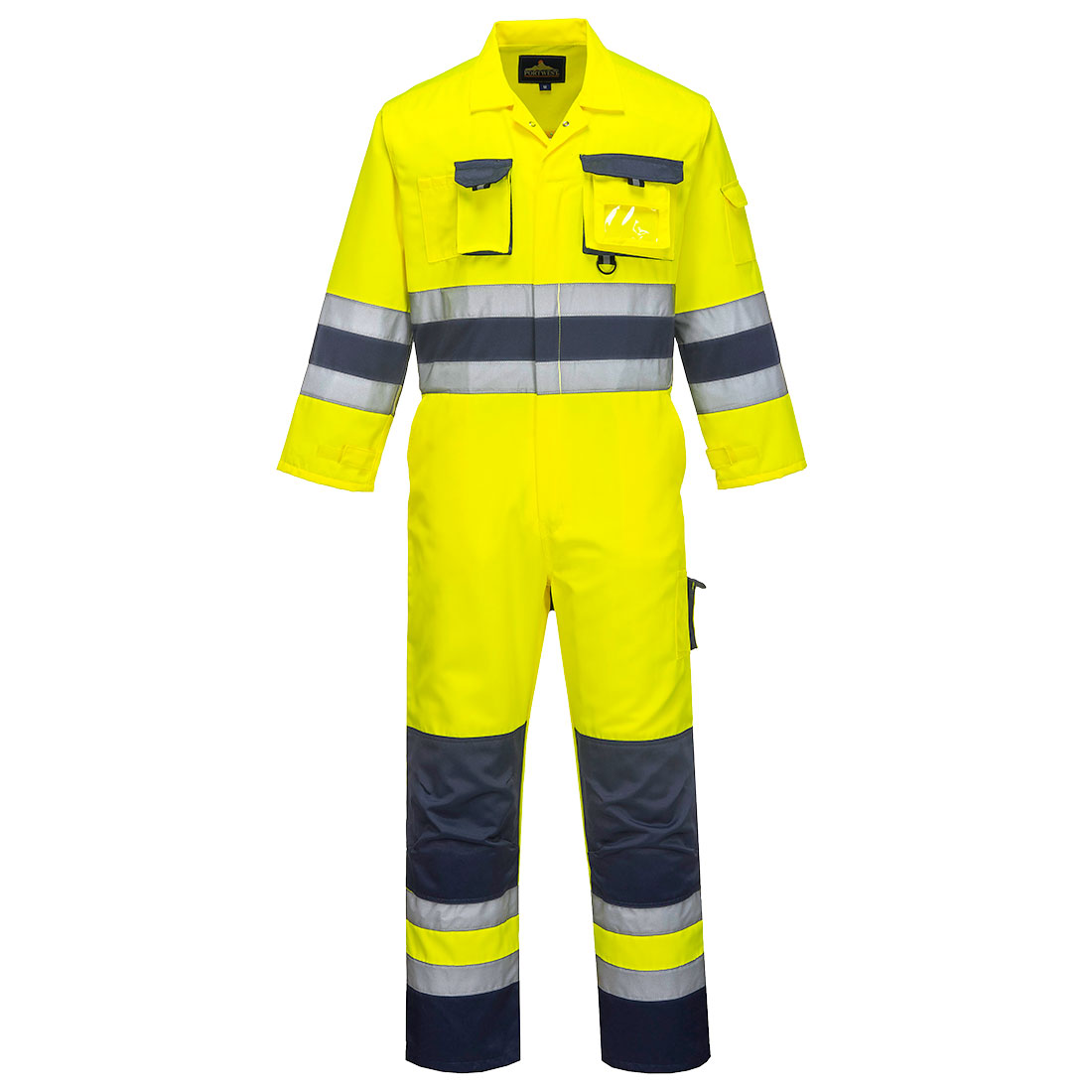 Nantes Hi-Vis overál - Sárga/Navy Nantes Hi-Vis overál - Sárga/Navy - Image 1