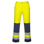 Seville Hi-Vis nadrág - Sárga/Navy