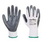 Vending Flexo Grip kesztyű (288 pár) - Fehér/Szürke