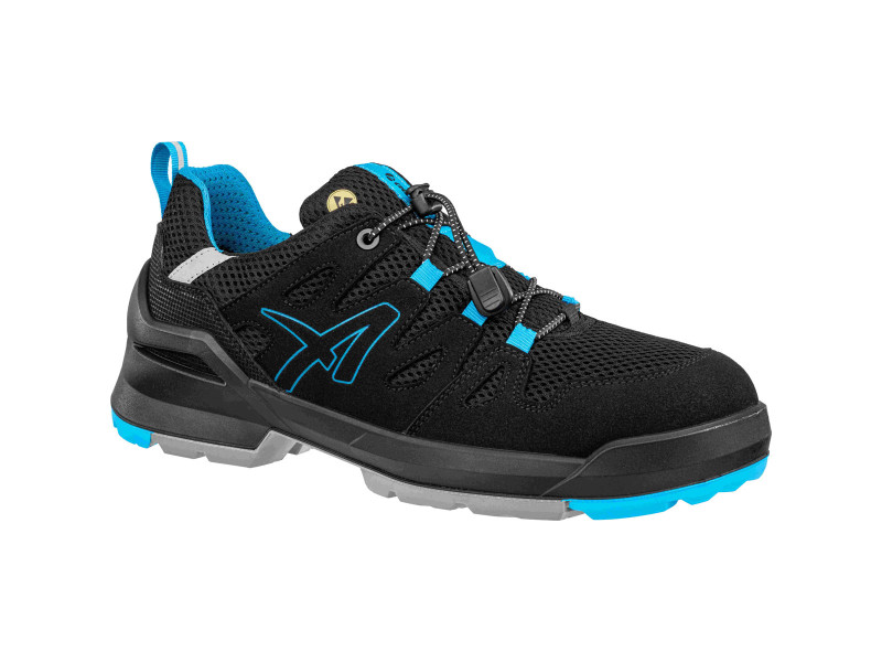 Albatros Fastpack Black/Blue XW Low S1PL ESD FO SR munkavédelmi cipő - Image 1